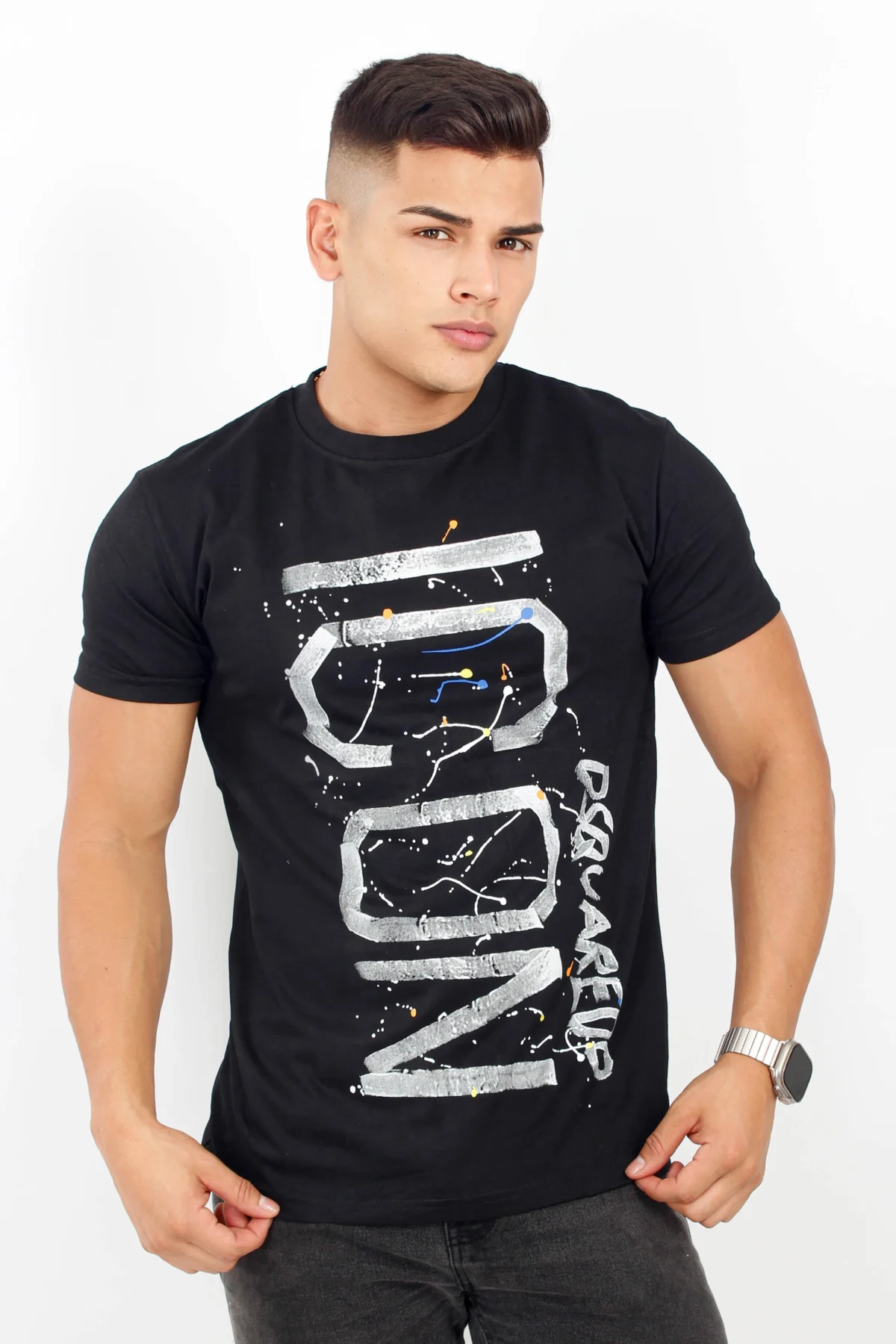 Camiseta para hombre manga corta ICON DISQUARED