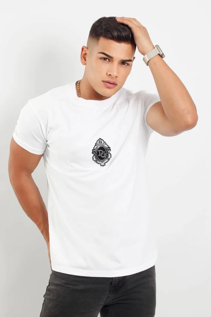 Camiseta para hombre manga corta con diseño DOLCE & GABANNA