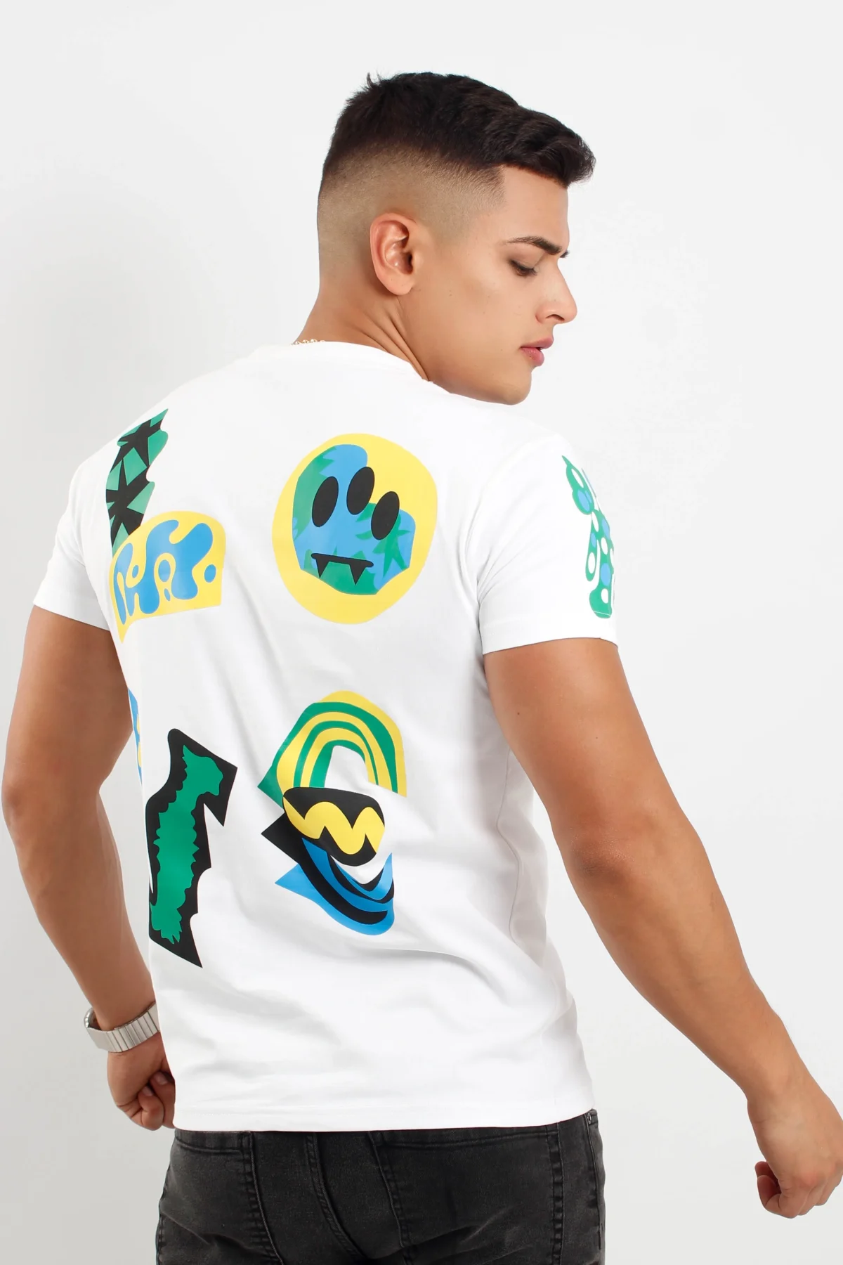 Camiseta para hombre manga corta con diseño BARROW - Imagen 2
