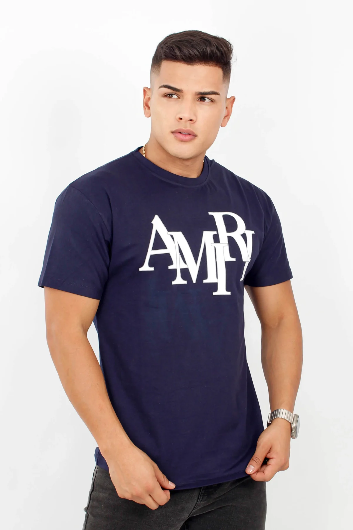 Camiseta básica para hombre manga corta AMIRI - Imagen 5