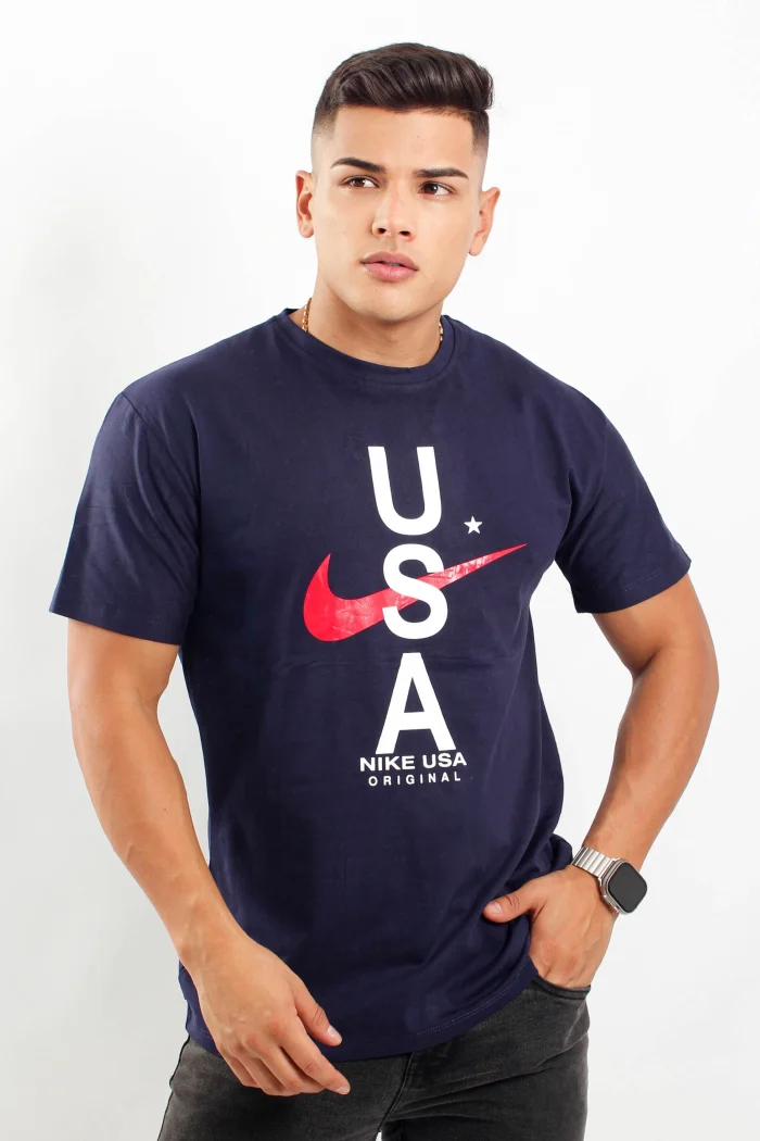 Camiseta básica para hombre manga corta NIKE