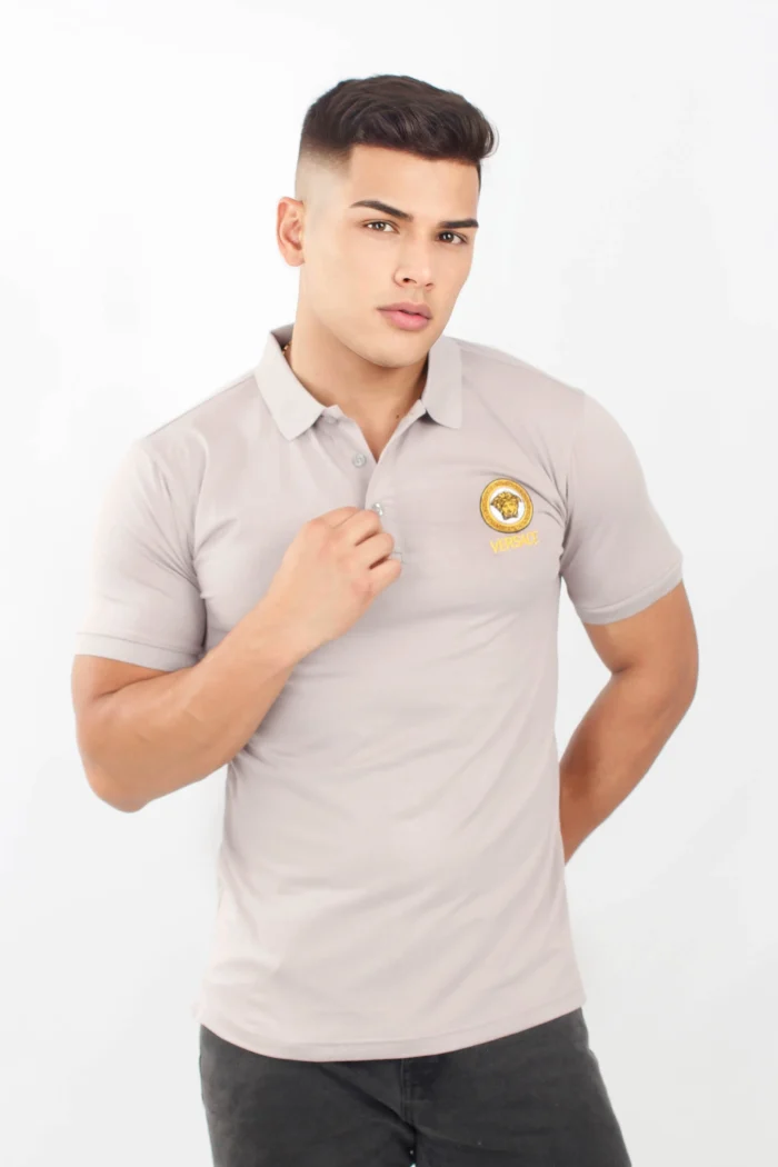 Camiseta tipo polo manga corta VERSACE