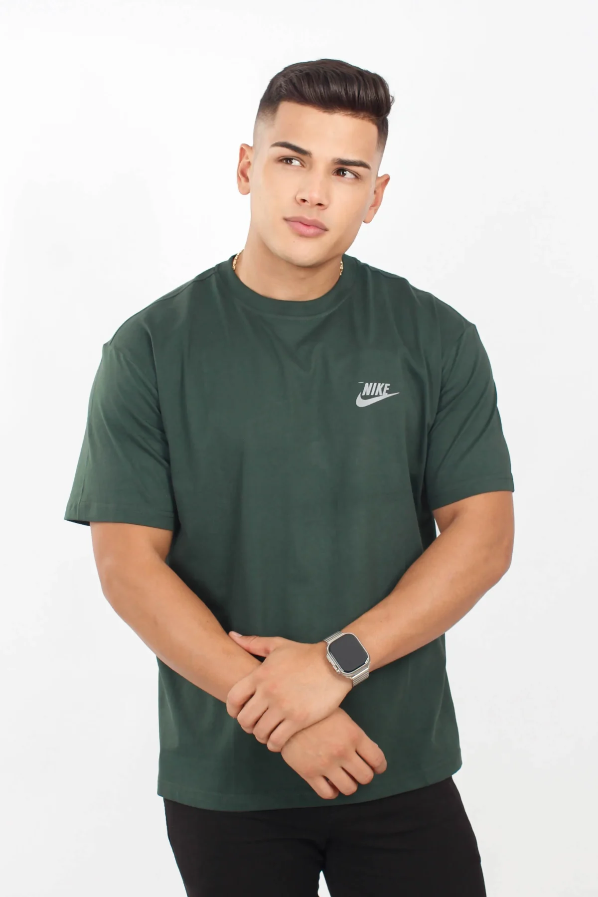 Camiseta oversize manga corta cuello redondo NIKE - Imagen 4