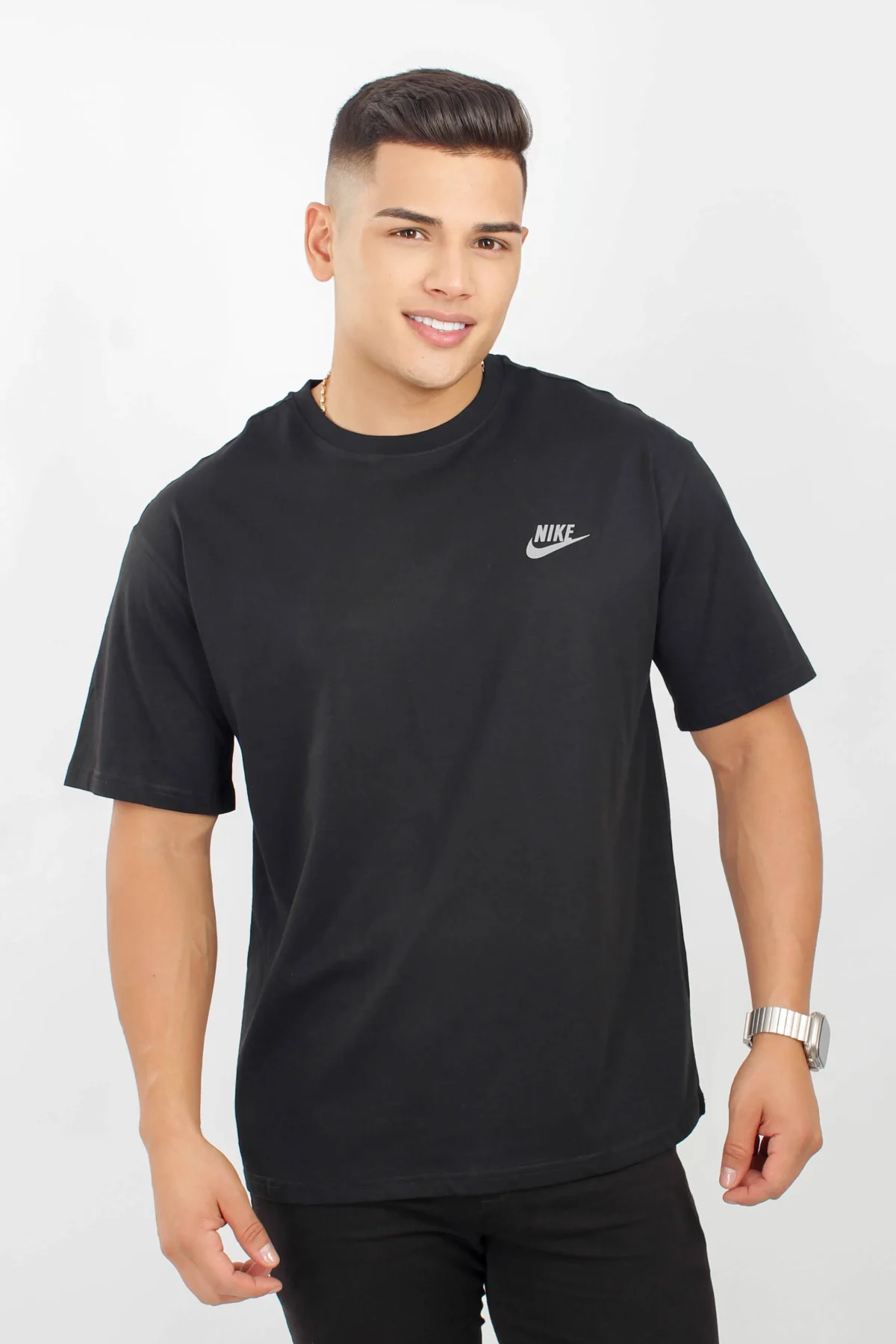 Camiseta oversize manga corta cuello redondo NIKE - Imagen 3